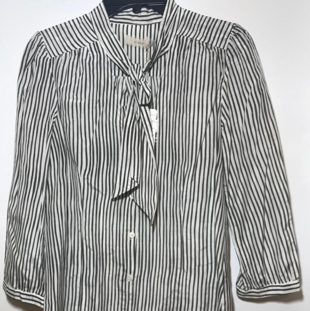 New Womens cluny  the neck botton down Shirt
